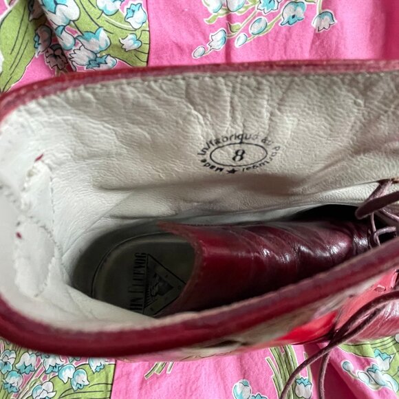 John Fluevog Lace-up ankle boots in size 8 - Picture 3 of 7